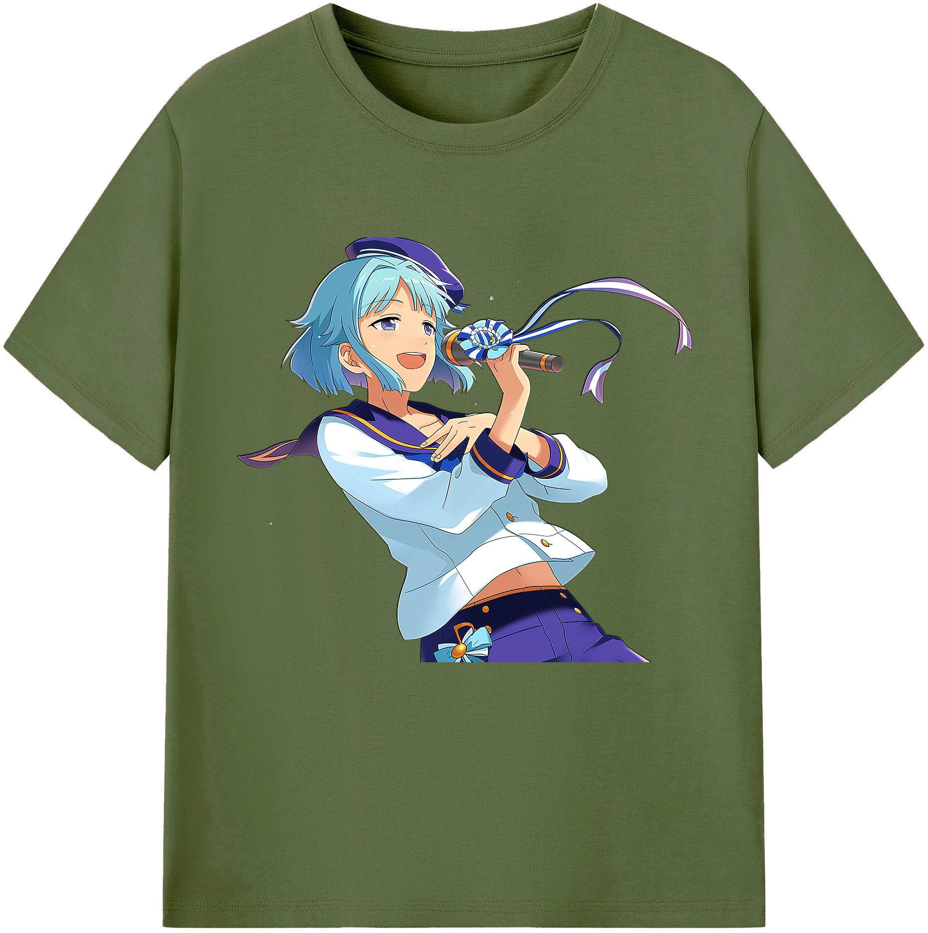 （画像用） あんさんぶるスターズ! Ensemble Stars 綿100％半袖Tシャツ（フロントプリント）